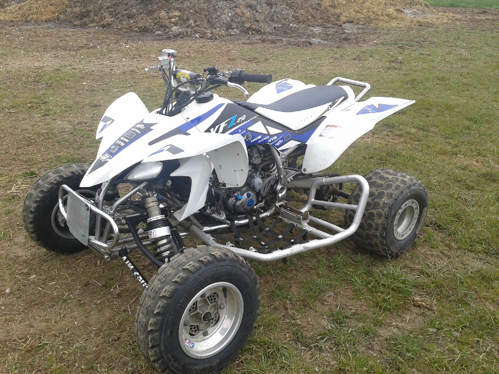 quad yamaha 450 yfz homologue occasion