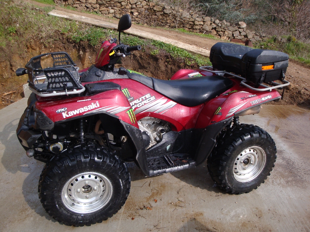 Annonce quad KAWASAKI KVF 750 occasion 2011 07 Ardèche roiffieux