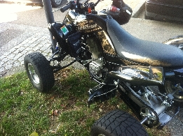 Quad YAMAHA YFM 700 R Raptor black gold occasion